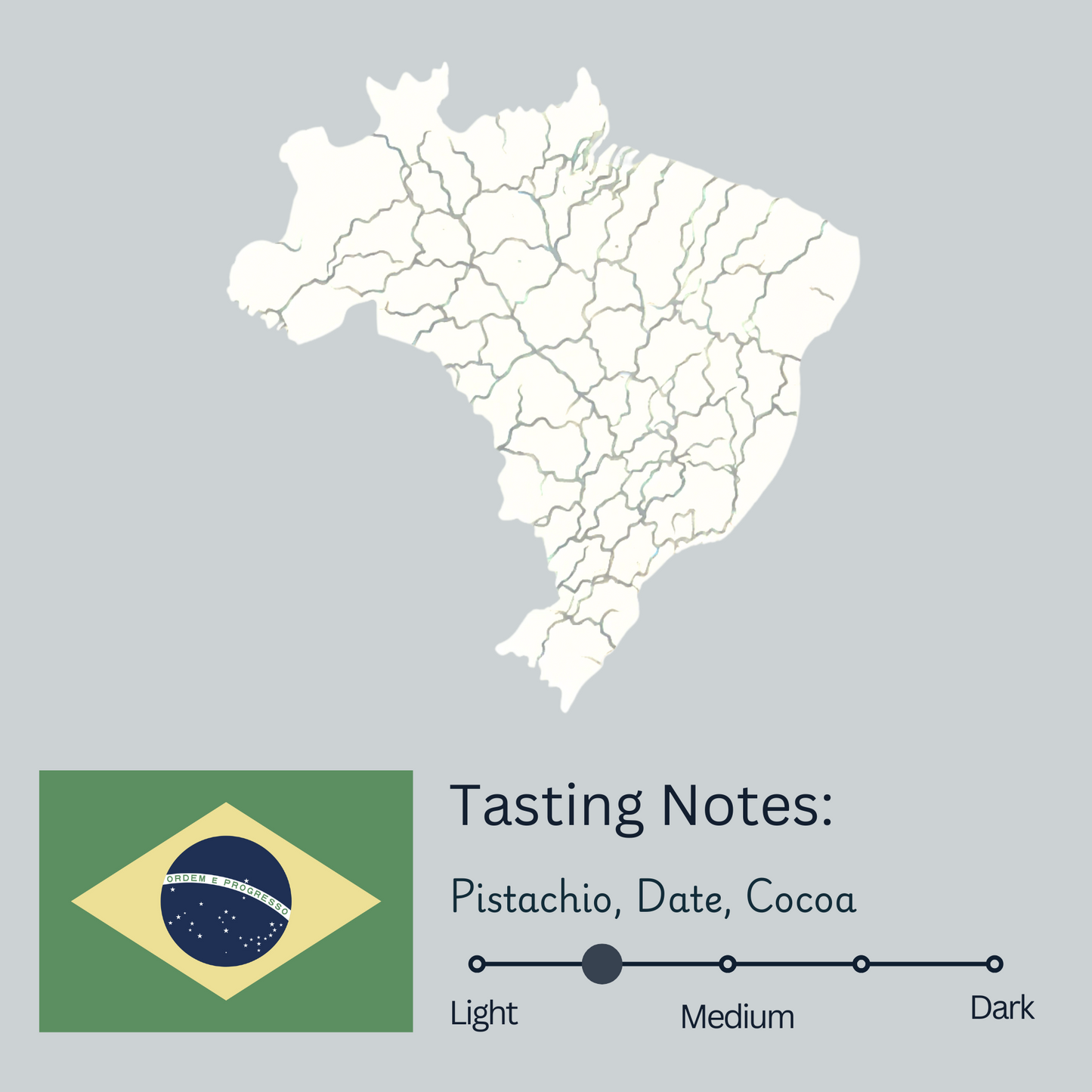 Brazil Fazenda Sertao (Light/Medium)