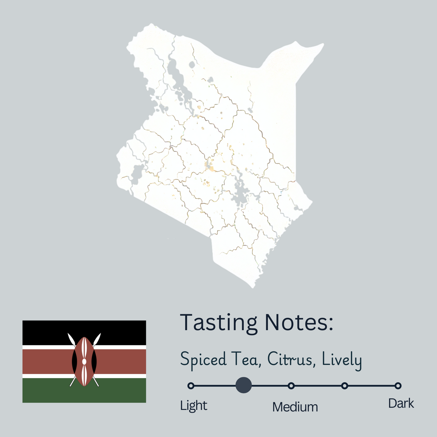Kenya Nyeri Ichamama AB (Light/Medium)