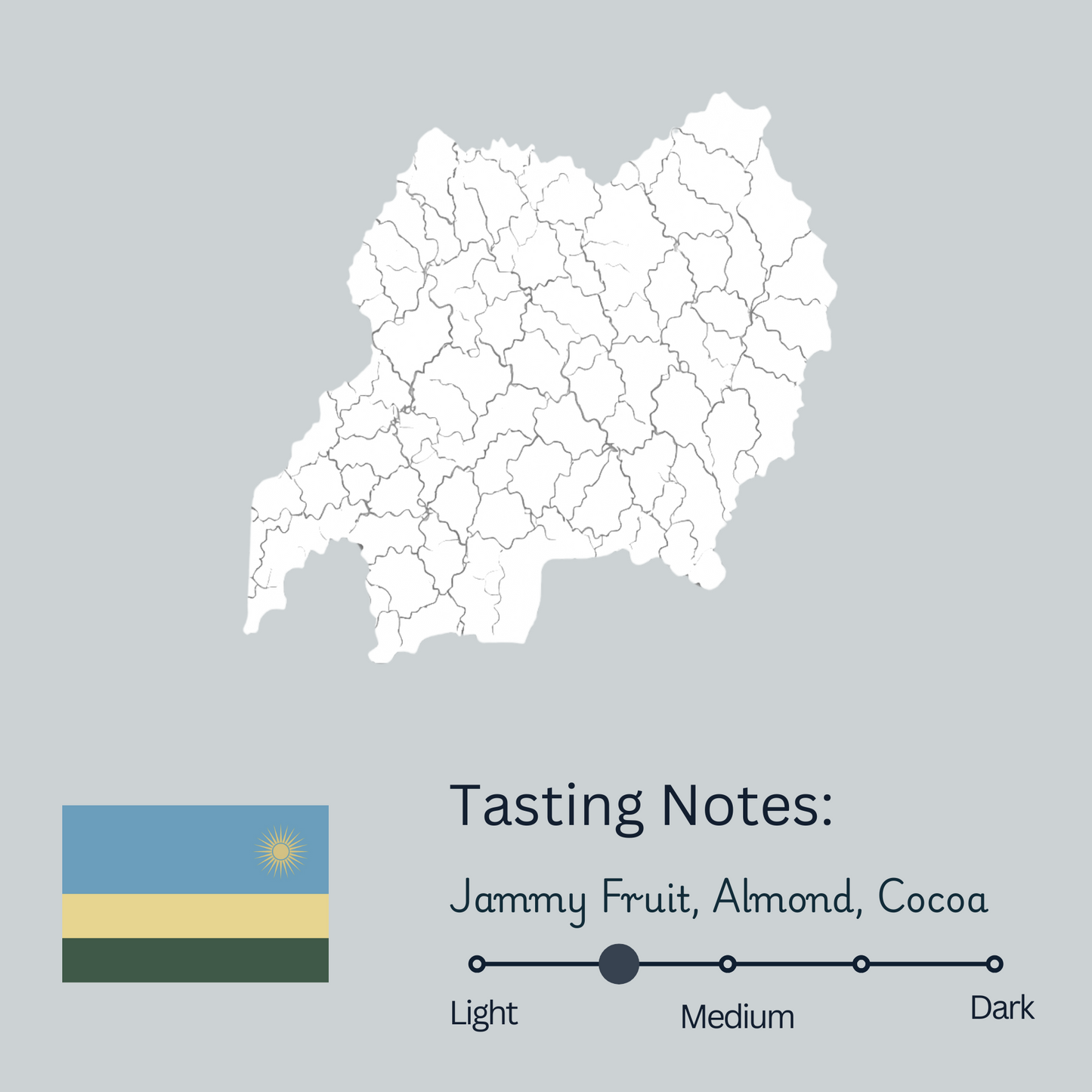 Rwanda Dry Process Nyamiyaga (Light/Medium)