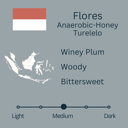 Flores  Anaerobic Honey Turelelo (Medium)