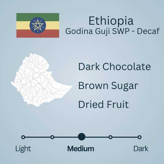 Ethiopia Godina Guji SWP - Decaf