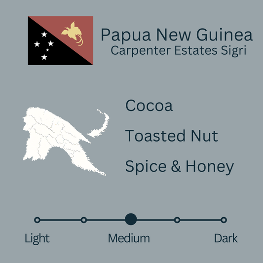 Papua New Guinea Carpenter Estates Sigri AA (Medium)