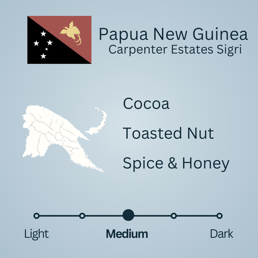 Papua New Guinea Carpenter Estates Sigri AA (Medium)