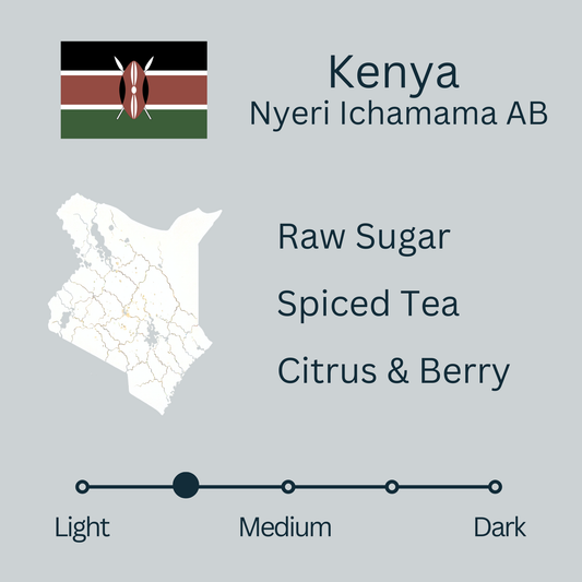 Kenya Nyeri Ichamama AB (Light/Medium)
