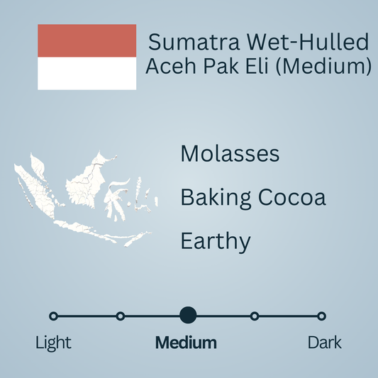Sumatra Wet-Hulled Aceh Pak Eki (Medium)