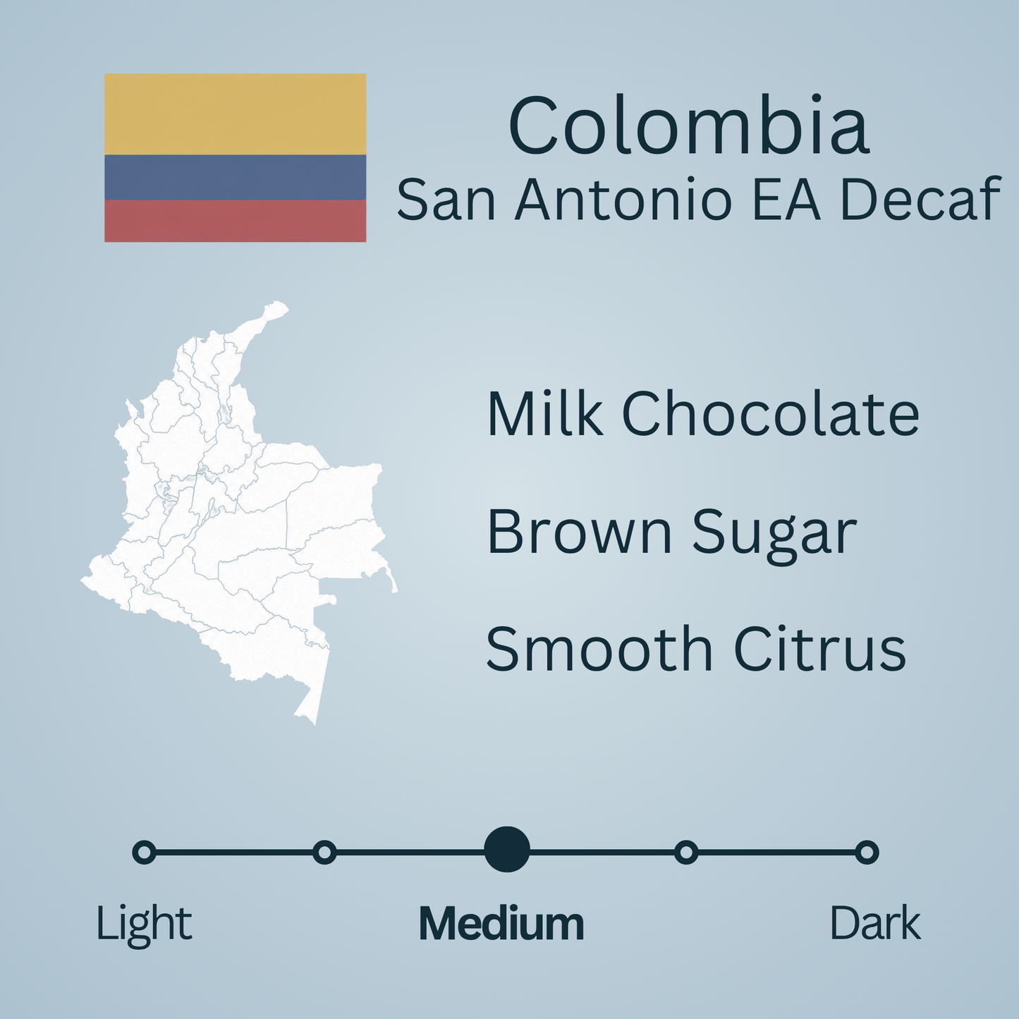 Colombia San Antonio Sugarcane Decaf