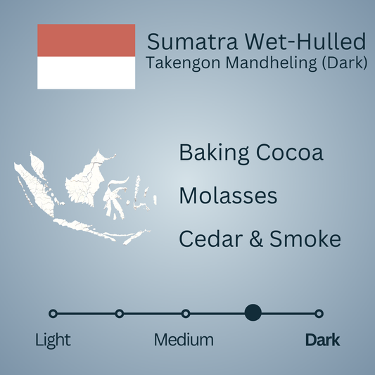 Sumatra Wet-Hulled Takengon Mandheling (Dark)